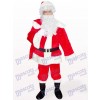 Costume de mascotte de Santa Noël Noël rouge