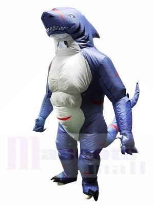 Musclé Monster Shark Costume gonflable