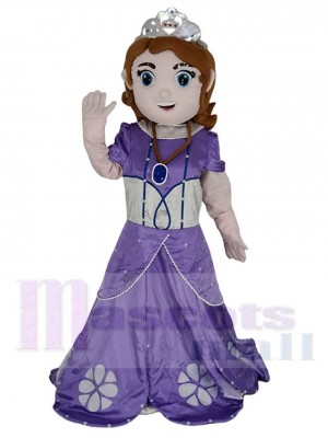 Haute qualité Sofia la première princesse Sophia Costume de mascotte
