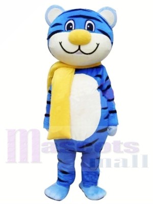 Tigre bleu Costume de mascotte Livraison gratuite