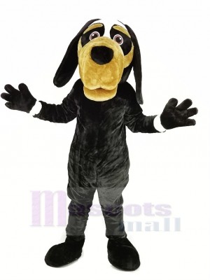 Cool Noir Chien Mascotte Costume Animal