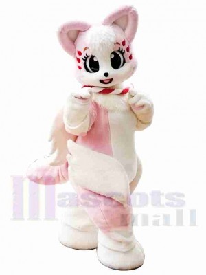 Chiot rose Costume de mascotte