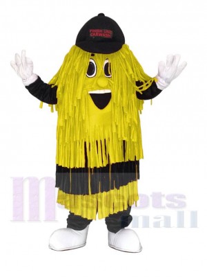 Jaune Brosse de nettoyage pour lave-auto Costume de mascotte