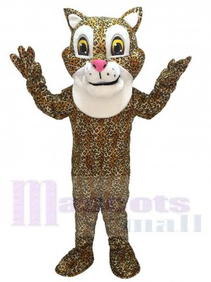 Nouveau Costume mignon de mascotte de Jaguar sympathique