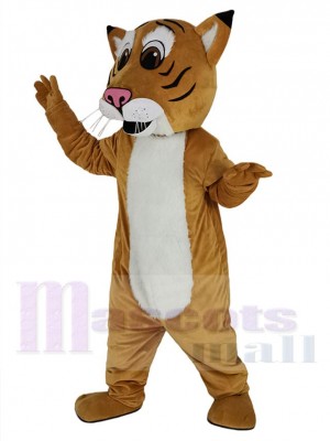 Lynx Costume de mascotte Animal au nez rose