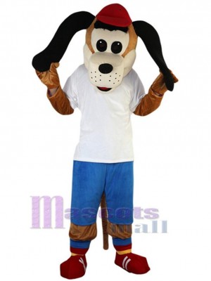 Chien costume de mascotte