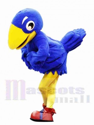 Oiseau bleu Costume de mascotte