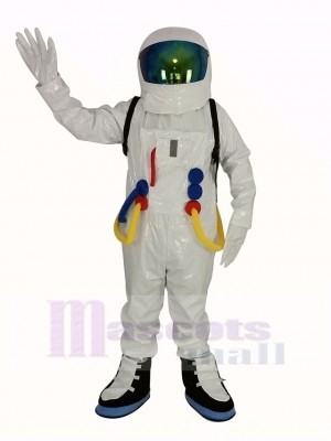 Astronaute Espacer Combinaison avec Oxygène Sac Mascotte Costume Adulte