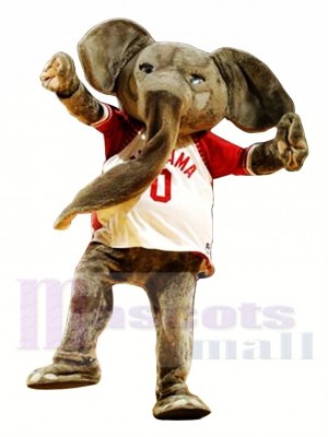 Éléphant sportif Costume de mascotte