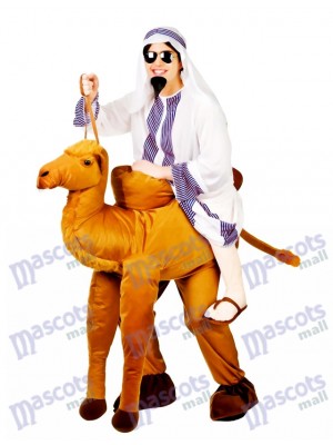 Camel Carry Me Costume Mascotte Ride A Camel Déguisements