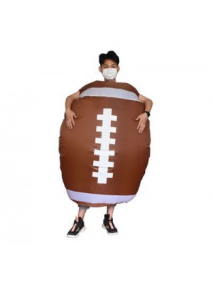 Le rugby Gonflable Costume Fantaisie Coup en haut Le maillot de corps pour Adulte