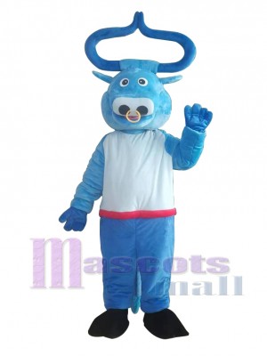 Taureau costume de mascotte