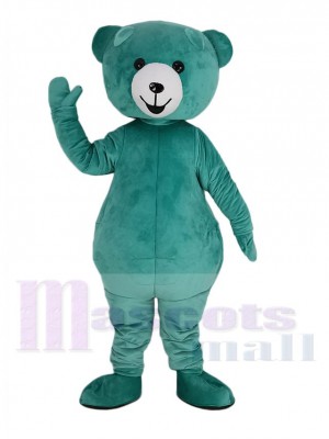 Mignon menthe Vert Nounours Ours Mascotte Costume