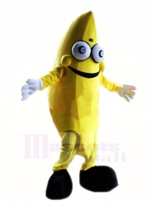Banane souriante Costume de mascotte