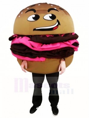 Délicieux hamburger Costume de mascotte