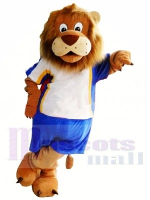 École de sport Lion Costume de mascotte