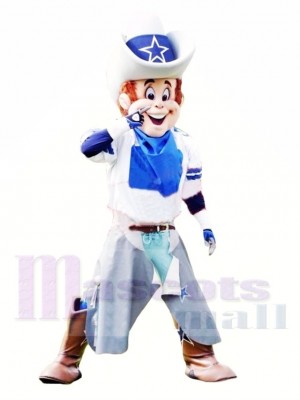 Cowboy de Dallas Costume de mascotte