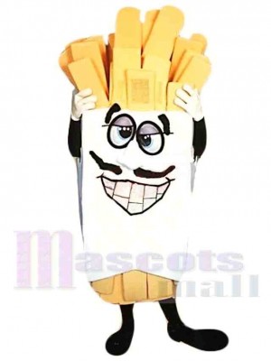 Superbes frites Costume de mascotte