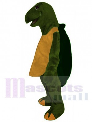 Tortue vert foncé Mascotte Costume Animal