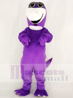 Mignonne Violet Dinosaure Mascotte Costume École