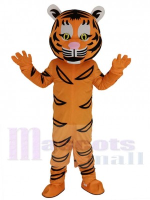 Tigre Ted Costume de mascotte Animal avec nez rose