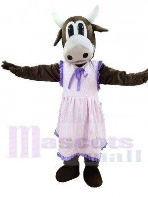 Mme Buttercup Bovins Mascotte Costume Animal