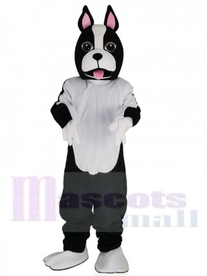 Noir et blanc Chien Terri B. Terrier Mascotte Costume Animal