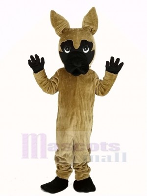 Marron Dane Chien Mascotte Costume Animal