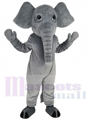 Éléphant costume de mascotte