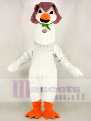 Blanc Mère OIE Mascotte Costume École