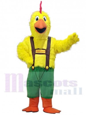 Yodel de poulet costume de mascotte