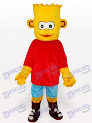 Costume Bart Simpson Son anime mascotte