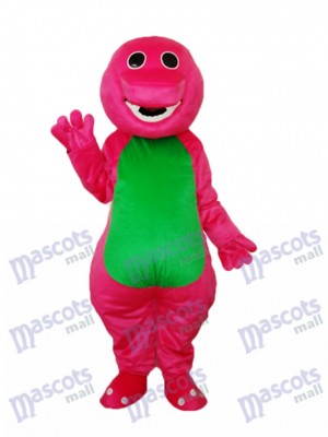 Ventre vert Barney Mascotte Adulte Costume Dessin animé Anime