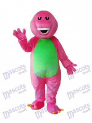 Rose Barney Adulte Mascotte Costume Dessin animé Anime