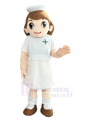 Infirmière costume de mascotte