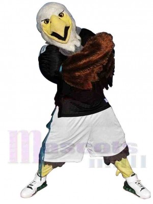 Aigle féroce sportif Costume de mascotte