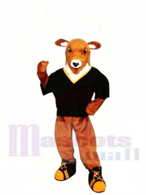 Cerf mâle sportif Costume de mascotte