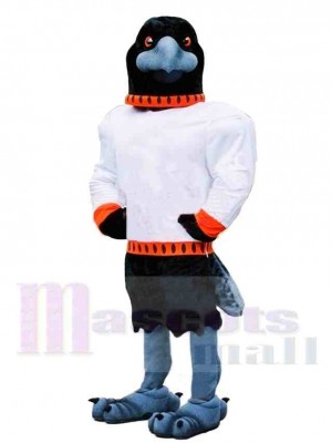 Corbeau sportif féroce Costume de mascotte