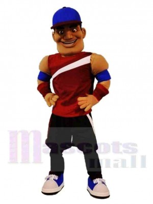 Homme sportif Costume de mascotte