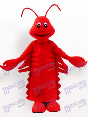 Costume de mascotte adulte Cartoon rouge homard