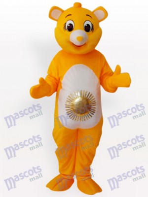 Déguisement de mascotte d'ours soleil