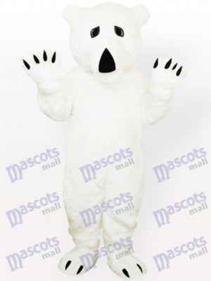 Costume de mascotte adulte animal ours polaire