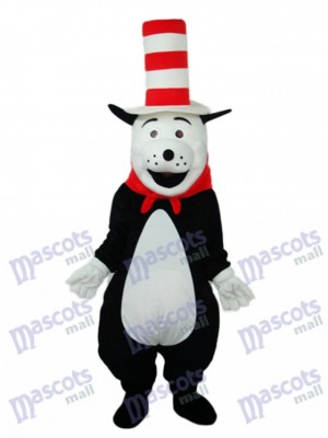 Ours avec chapeau Mascotte Costume adulte Animal