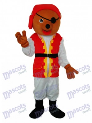 Pirate Ours Mascotte Costume Adulte Animal