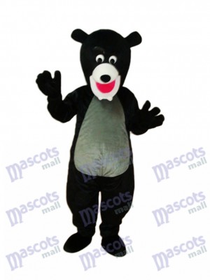 Mascotte de l'ours noir Costume adulte