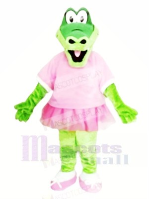 Belle Alligator Mascotte Les costumes Alligator Pour Adulte