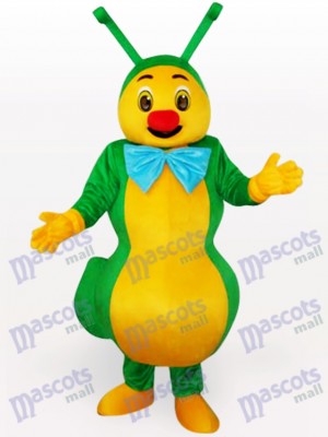 Costume de mascotte vert insecte fourmi