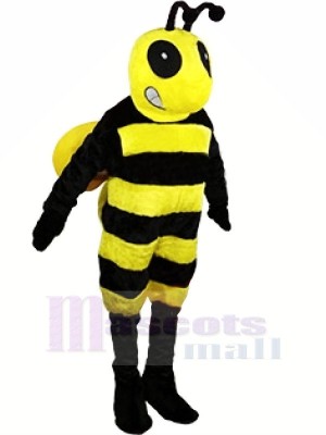 Noir et Jaune abeille Mascotte Les costumes Animal
