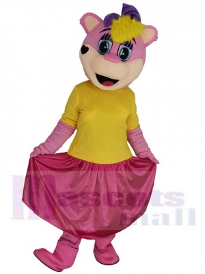 Ours pipi costume de mascotte