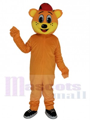 Ours pipi costume de mascotte